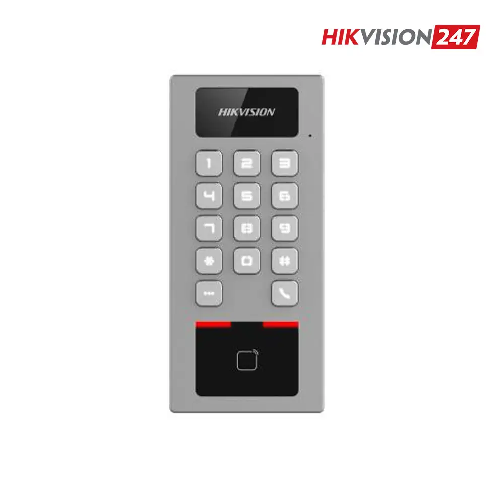 Máy chấm công tích hợp tính năng liên lạc nội bộ DS-K1T502DBWX-E1