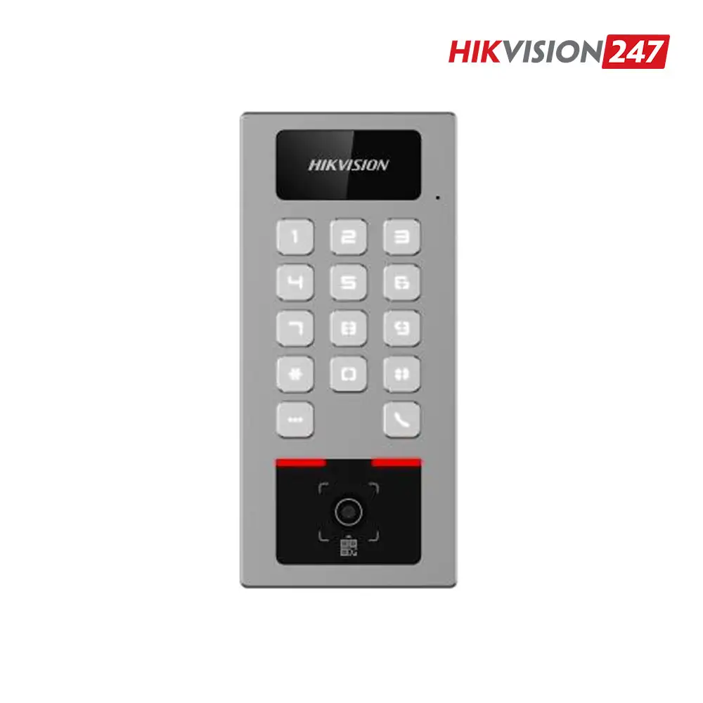 Máy chấm công thẻ DS-K1T502DBWX-QRE1 tích hợp QR động