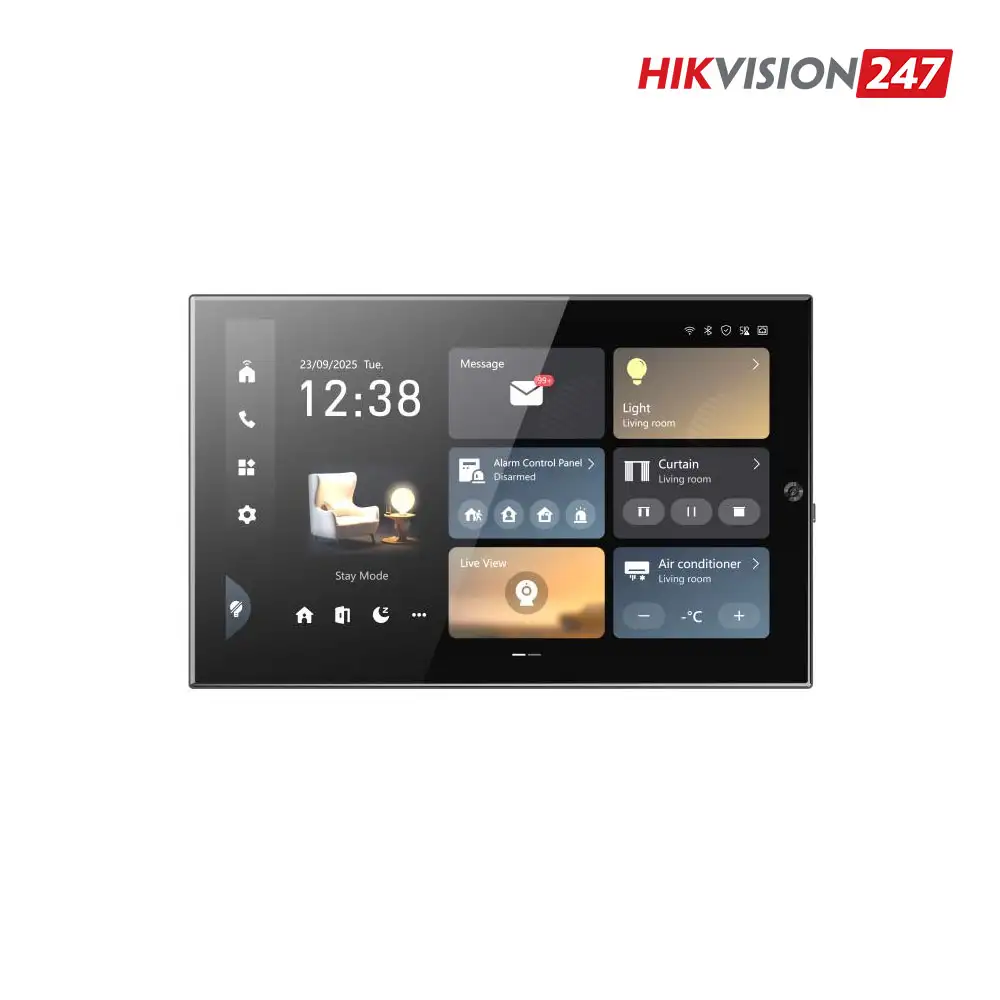 Bộ điều khiển trung tâm thông minh Hikvision DS-KC9570-VWTE1/S màn hình 10.1 inch