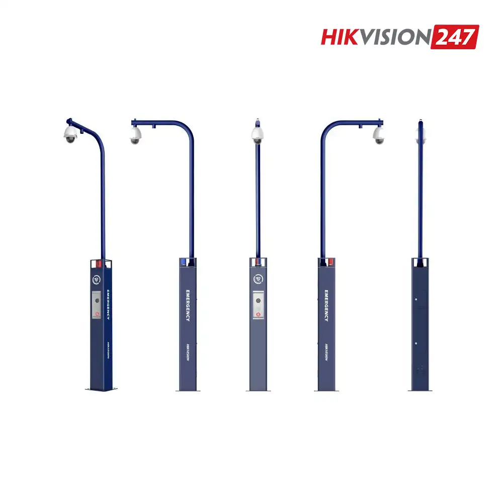 Trụ báo động khẩn cấp Hikvision DS-KEP311X-ZJ camera 4MP
