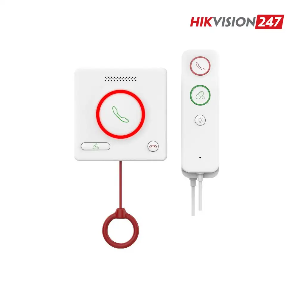 Terminal gọi y tá âm thanh có tay cầm Hikvision DS-KHH6020X-H