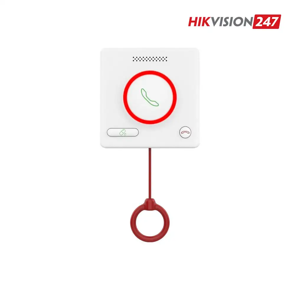 Terminal gọi y tá âm thanh Hikvision DS-KHH6020X cho đầu giường bệnh nhân