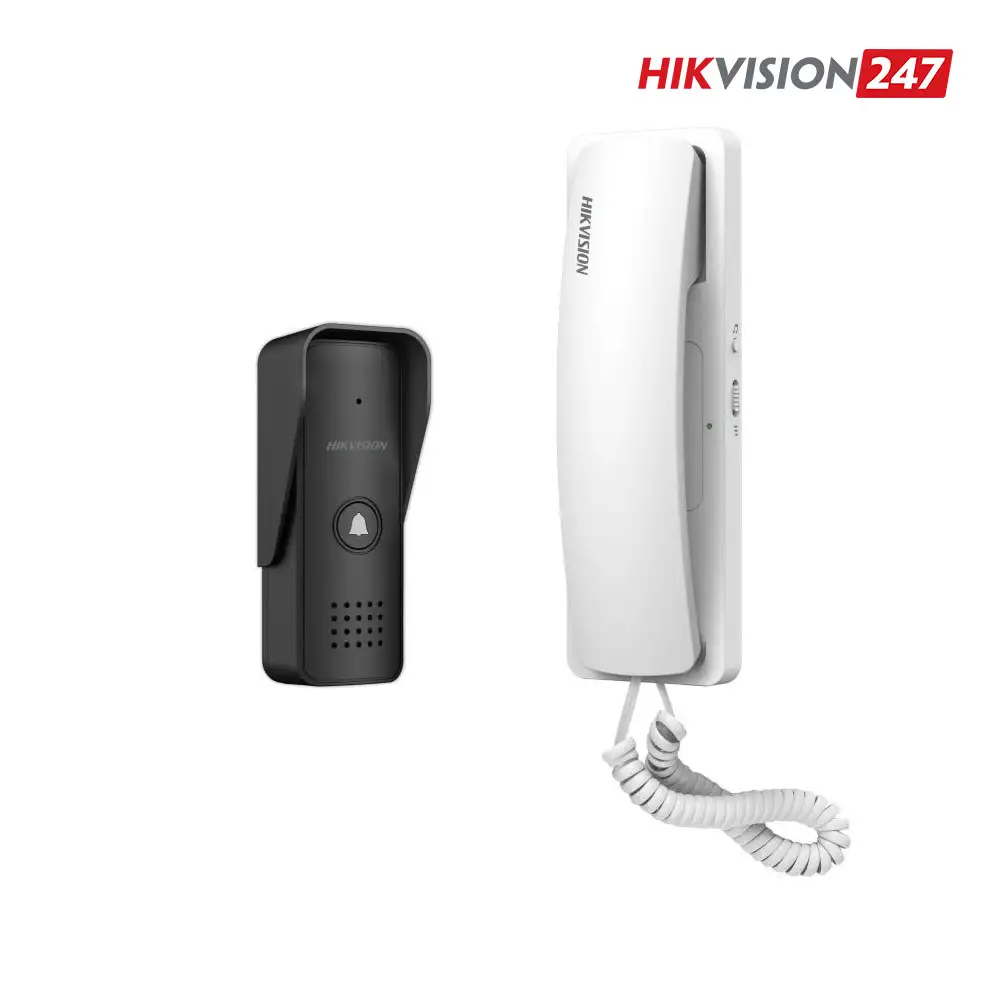 Bộ intercom âm thanh analog 2 dây Hikvision DS-KIS103
