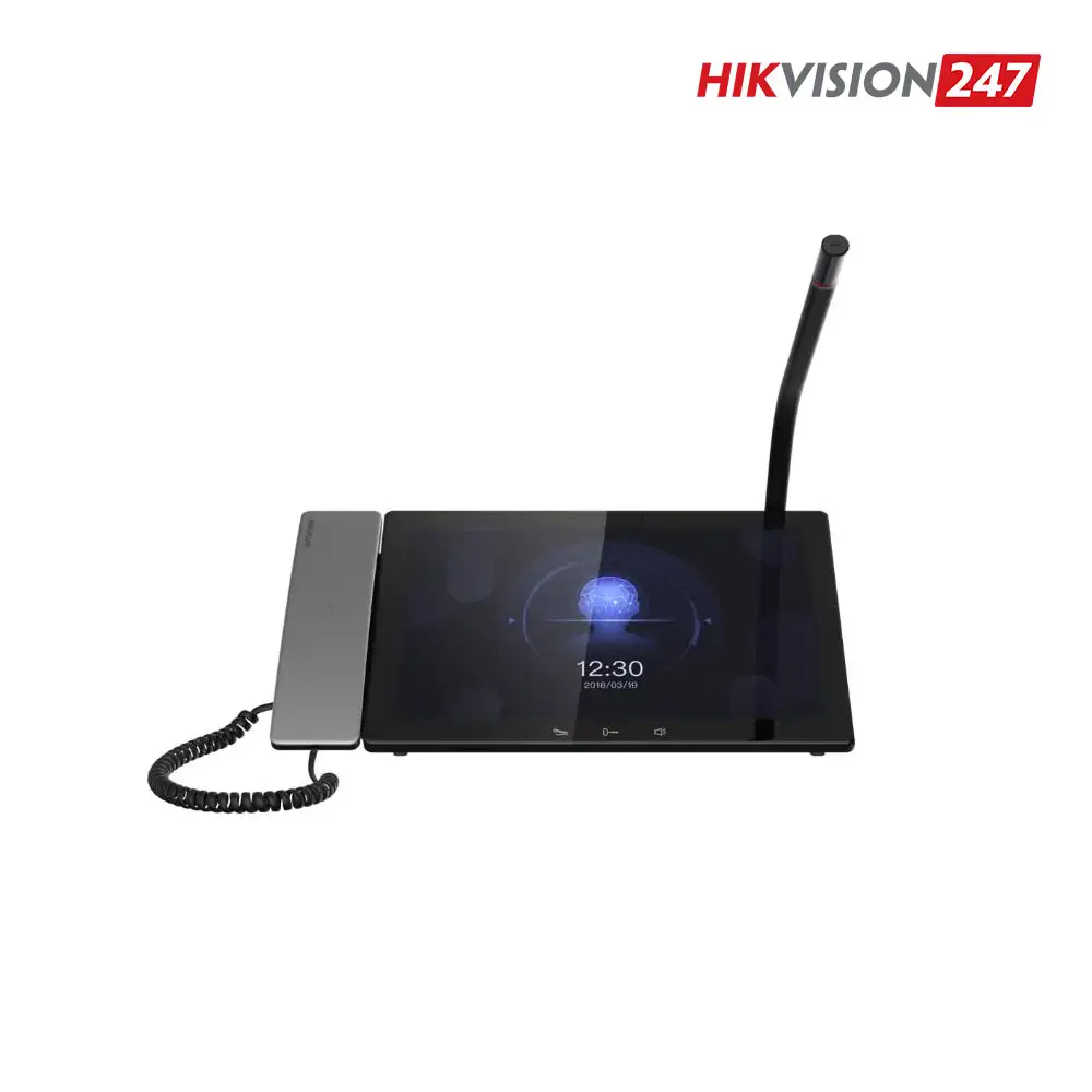 Trạm quản lý cảnh báo khẩn cấp màn hình 10.1 inch Hikvision DS-PEA4H-20