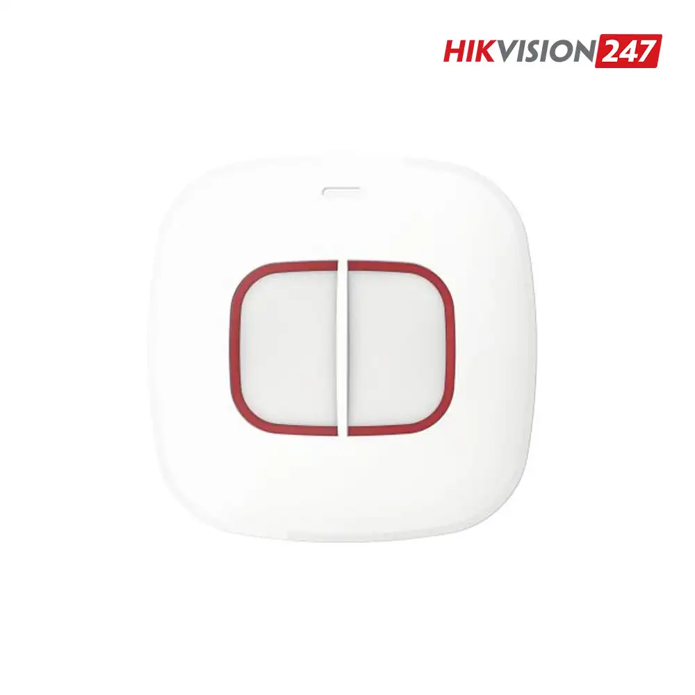 Nút nhấn báo động khẩn cấp kép không dây Hikvision AX PRO DS-PDEB2-EG2-WB(B)