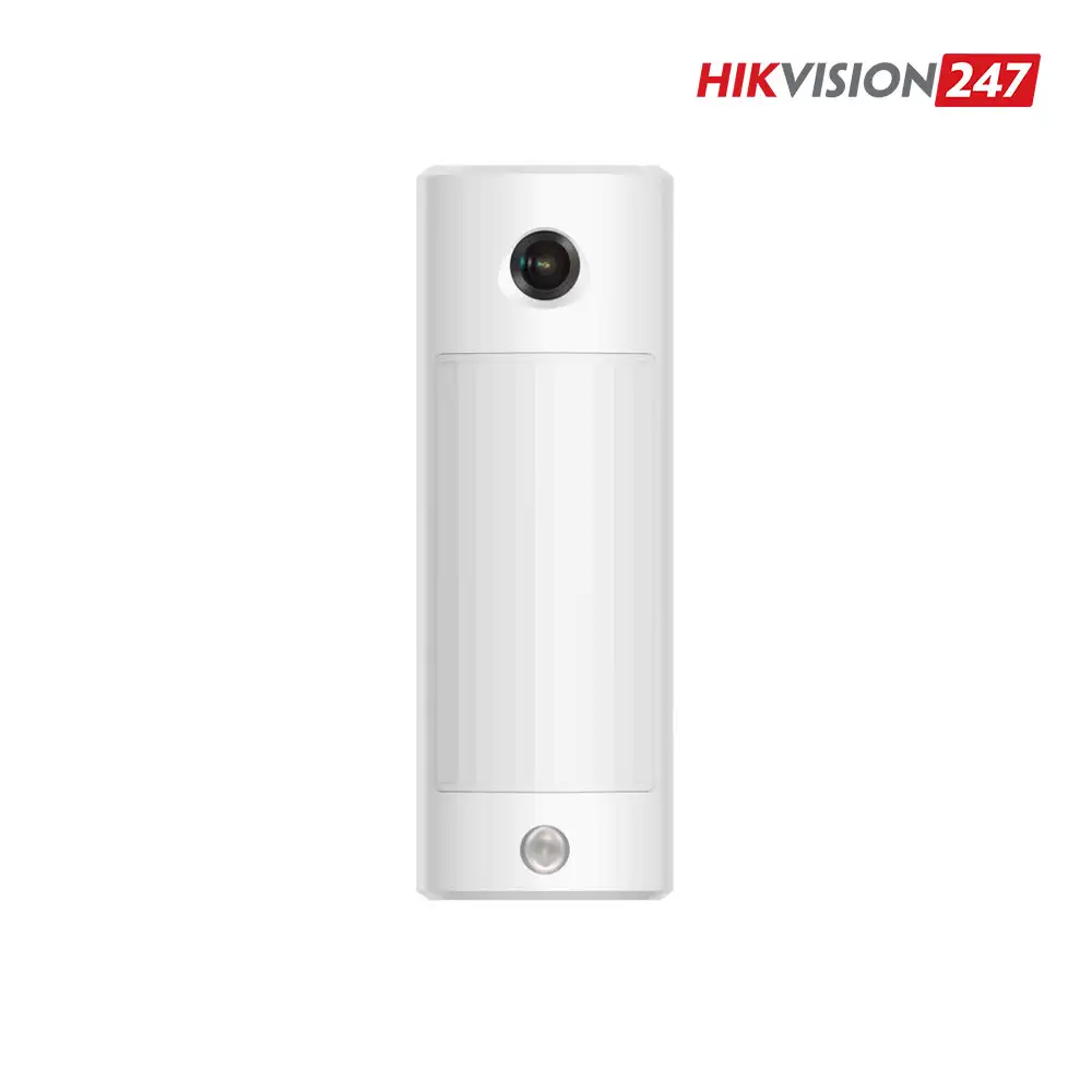 Cảm biến PIR kép tích hợp camera ngoài trời Hikvision DS-PDPC18-HM-WE