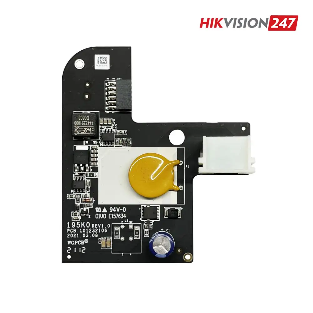 Module cấp nguồn 6V Hikvision DS-PM2-D tương thích hệ thống báo động AX PRO